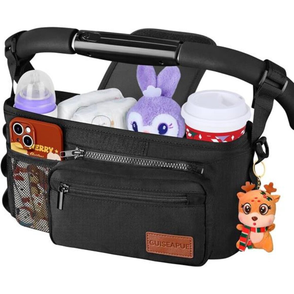 Stroller Organizer with Cup Holder,